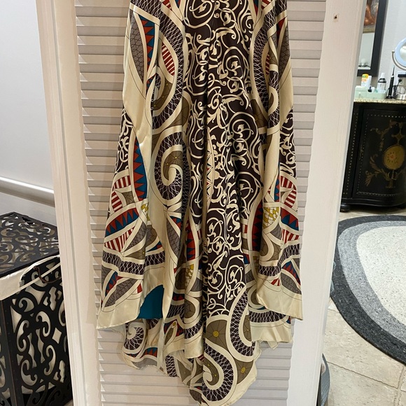 Vintage Nicole Miller Collection Silk Gown - Picture 6 of 9